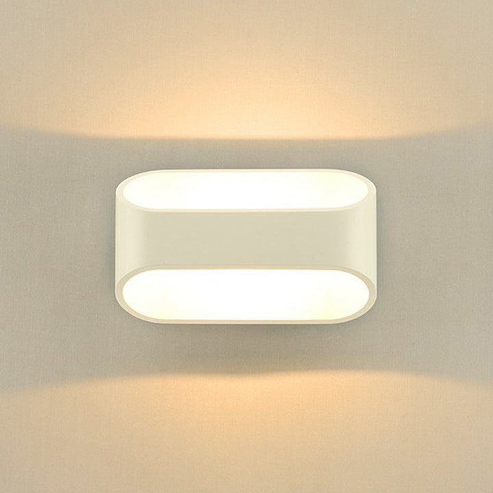 Lisslune | Shadow Wall Sconces Nordic Style Acrylic Corridor LED Wall Lamp Fixture in White