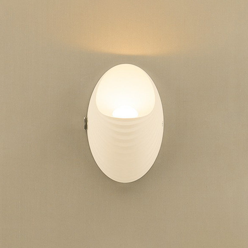 Lisslune | Shadow Wall Sconces Nordic Style Acrylic Corridor LED Wall Lamp Fixture in White