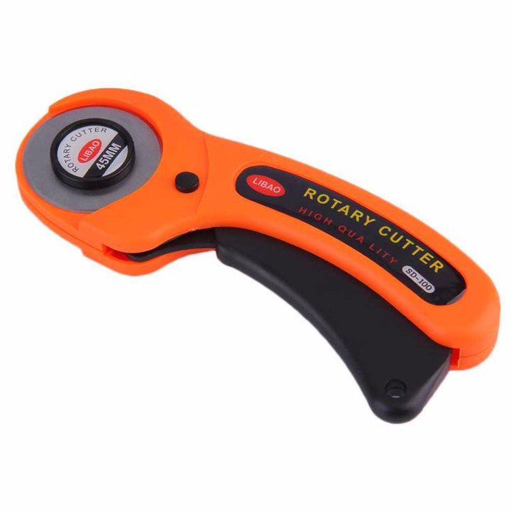 Lisslune | Ultimate 45mm stainless steel rotary cutter for seamless fabric precision