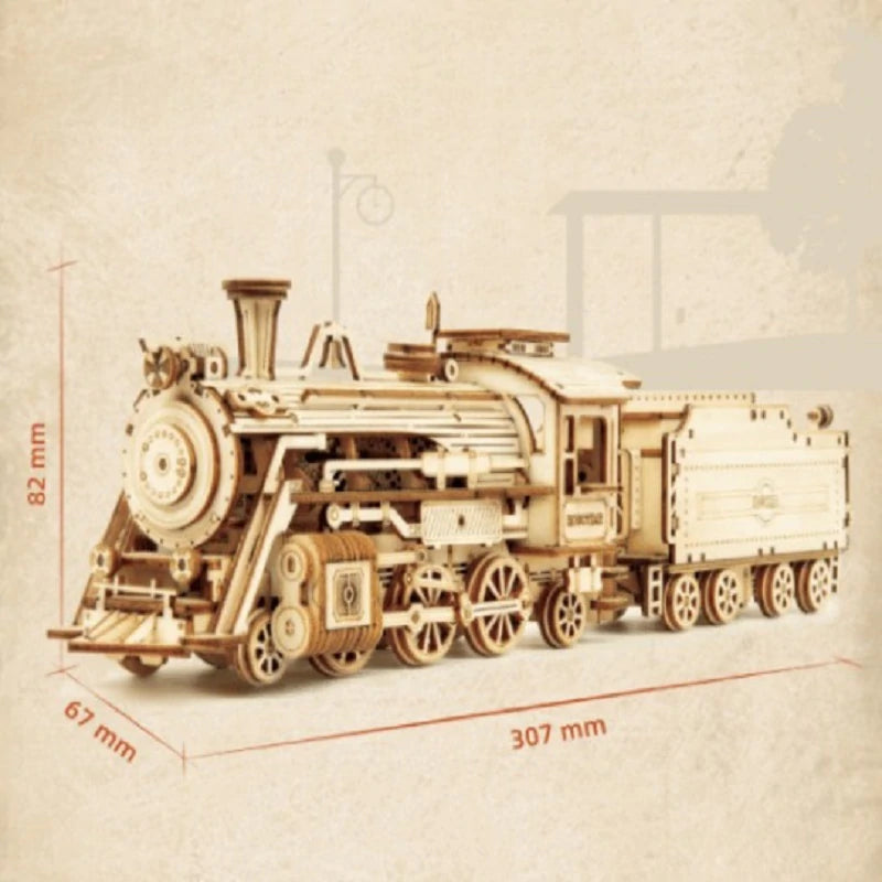 Lisslune | Super Wood Mechanical Model Puzzle Set