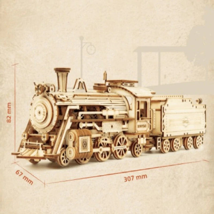 Lisslune | Super Wood Mechanical Model Puzzle Set