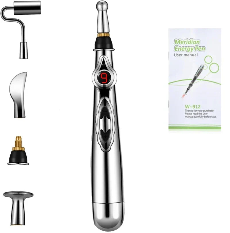 Lisslune | Electronic Acupuncture Pen | Meridian Massage Device for Pain Relief