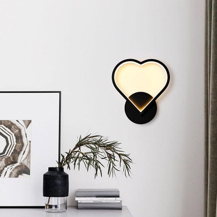 Lisslune | Geometric Wall Spotlight Contemporary Aluminium Bedside LED Wall Light