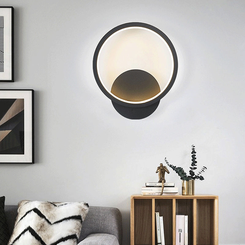 Lisslune | Geometric Wall Spotlight Contemporary Aluminium Bedside LED Wall Light