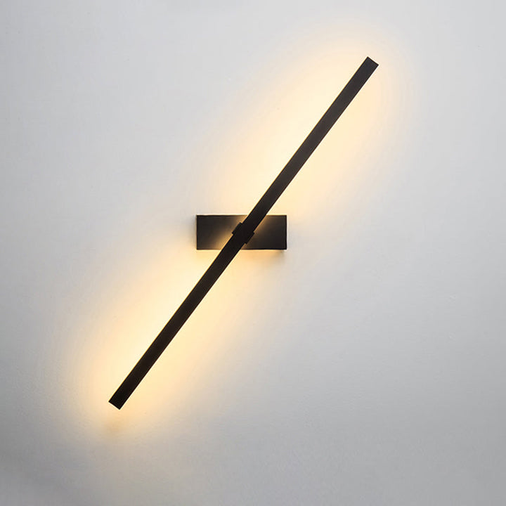 Skørter | Stick Living Room LED Wall Light Aluminum Nordic Style Rotatable Wall Light