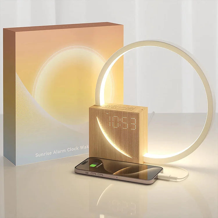 Lisslune | TouchRise - Lighted Touch Control Alarm Clock