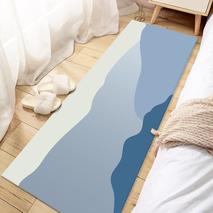 Lisslune | Casual Love Rug Multicolor Animal Print Indoor Rug Synthetic Non-Slip Backing Washable Rug for Bedroom