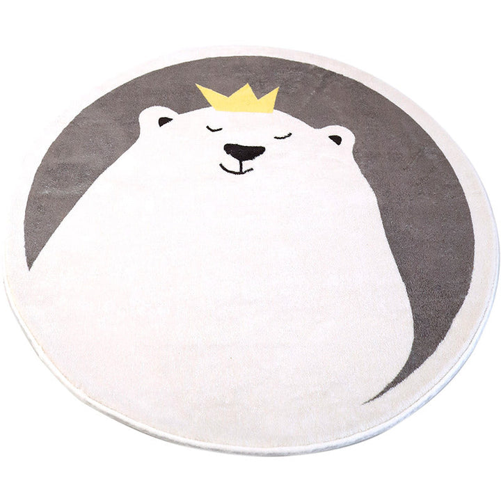 Lisslune | Beautiful children's room carpet Multicolored cartoon pattern carpet Polyester non-slip machine washable carpet