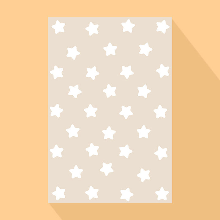 Lisslune | Multicolored simple rug Polyester polka dot print rug pet-friendly non-slip backing rug for children's room