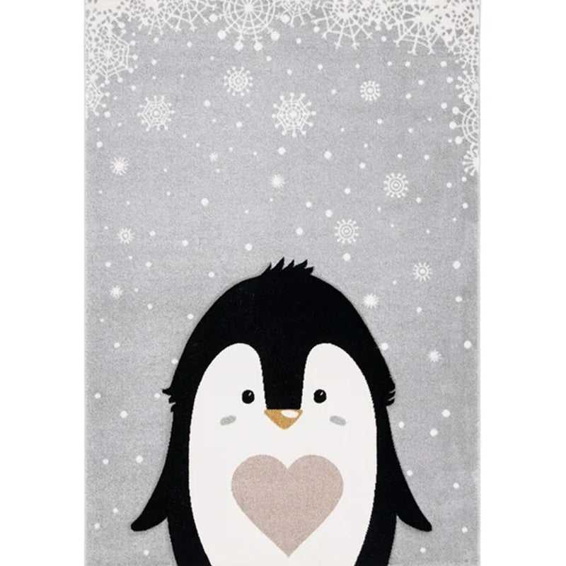 Lisslune | Funky Kids Bedroom Rug Multicolor Cartoon Area Rug Polyester Pet-Friendly Machine Washable Rug