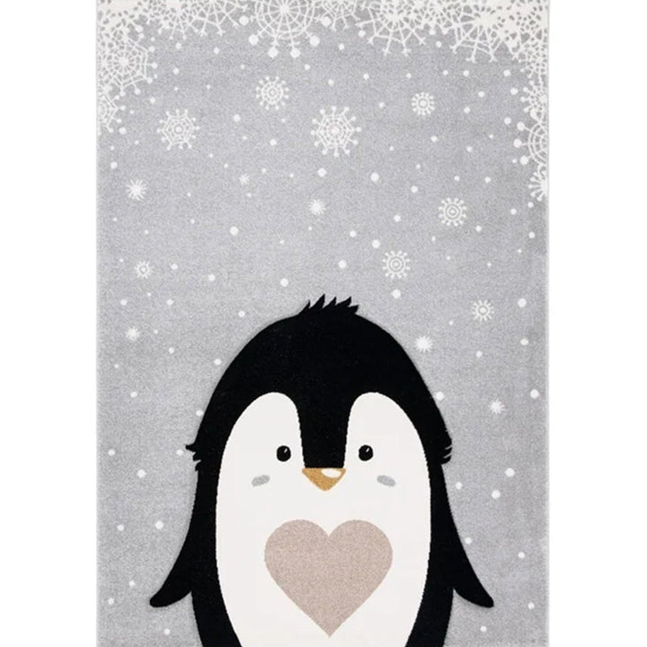 Lisslune | Funky Kids Bedroom Rug Multicolor Cartoon Area Rug Polyester Pet-Friendly Machine Washable Rug