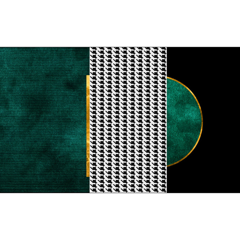 Lisslune | Funky Living Room Rug Multicolor geometric pattern rug polypropylene pet-friendly washable rug