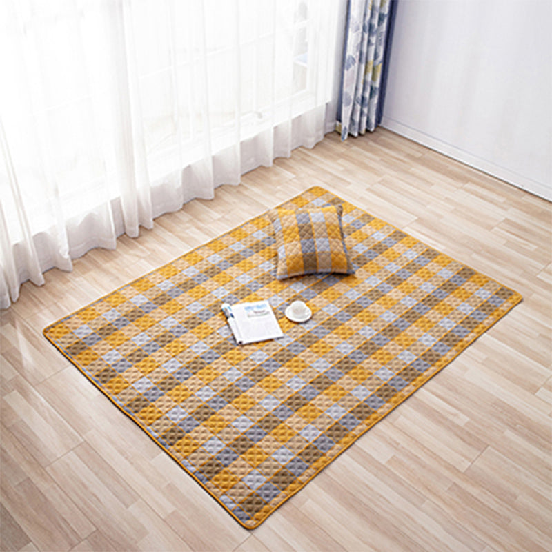 Lisslune | Beautiful children's room rug Colorful cartoon pattern rug Cotton non-slip backing pet-friendly rug