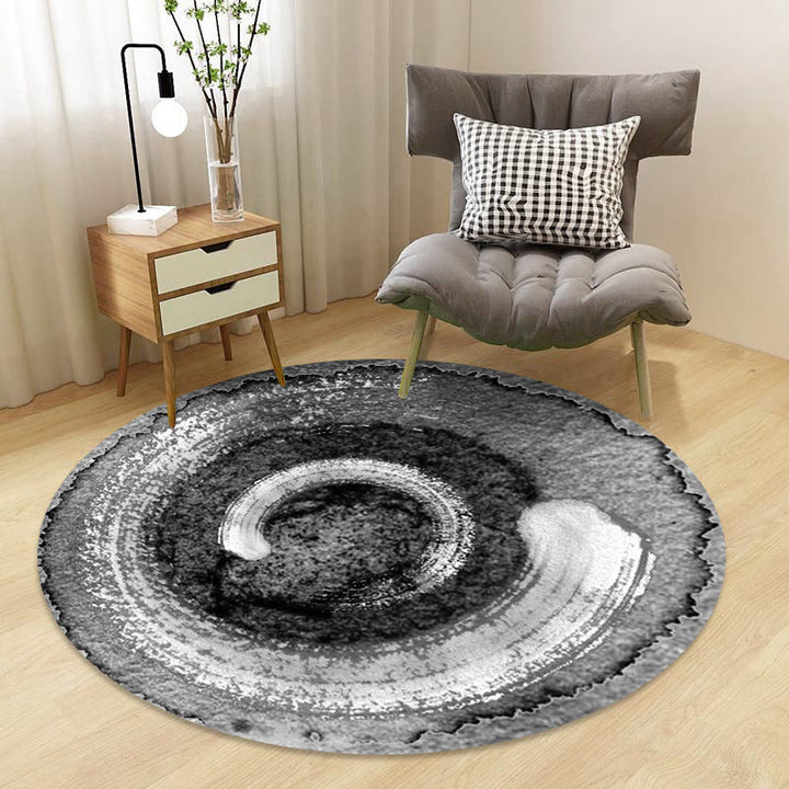 Lisslune | Chinoiserie Floral Rug Multicolor Polypropylene Rug Pet Friendly Non-Slip Back Stain Resistant Rug for the Drawing Room