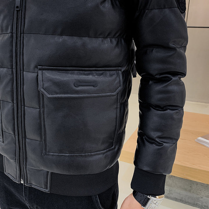 Men's Stylish Relaxed Quilted Jacket Lisslune