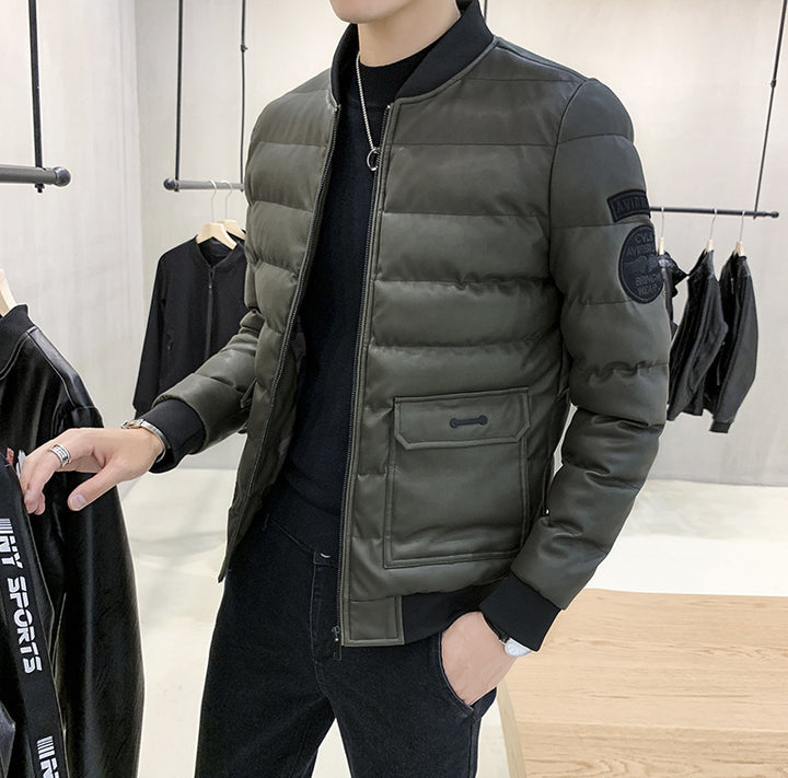 Men's Stylish Relaxed Quilted Jacket Lisslune