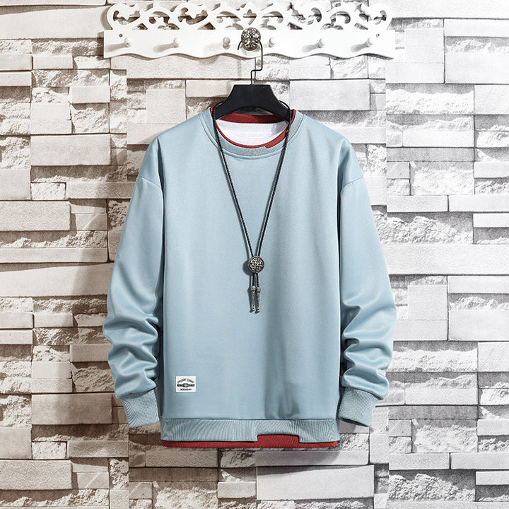 Men's Sporty Long Sleeve Sweater Lisslune