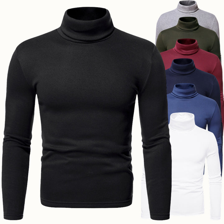 Men's turtleneck sweater made of high-quality fabric Lisslune