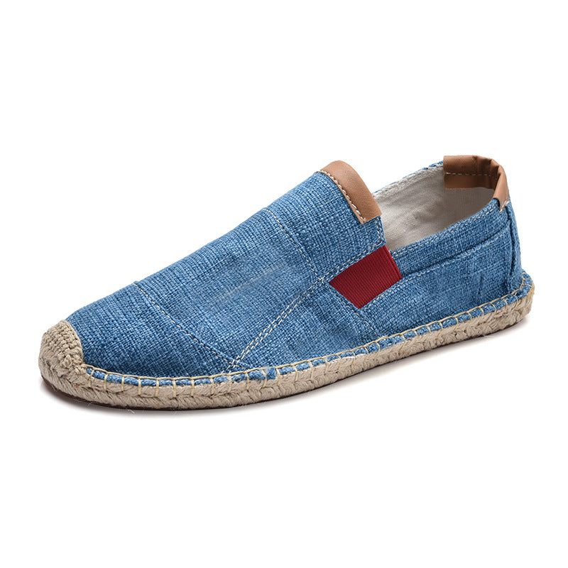 Lisslune | Boss Stylish Handmade Canvas Straw Shoes Summer Chic