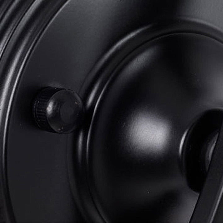 Skørter | Black 1/2-Light Wall Light Retro Frosted Glass Bowl Shade Wall Lamp for Dining Room