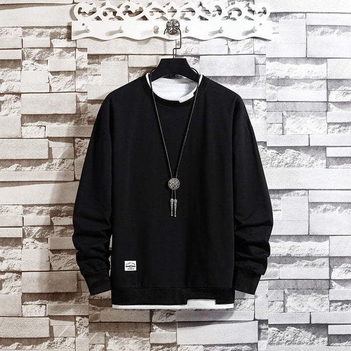 Men's Sporty Long Sleeve Sweater Lisslune
