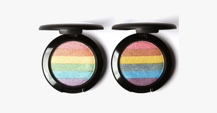 Lisslune | Rainbow Prism Highlighter – Get colorful with colors of the rainbow