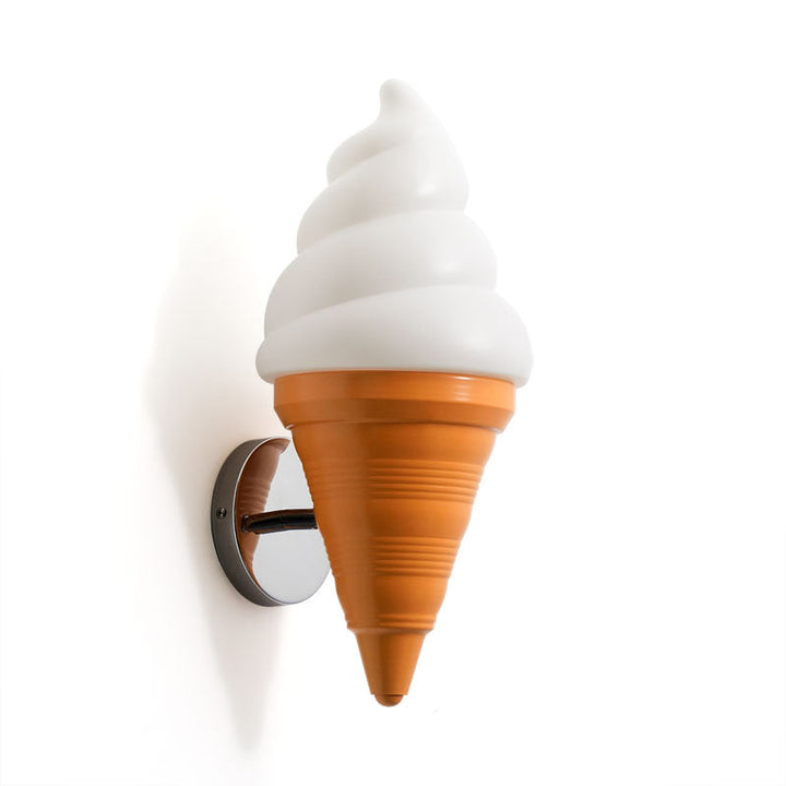 Skørter | Kids Ice Cream Parlor Wall Lamp Light Plastic Bedroom LED Wall Light Sconce