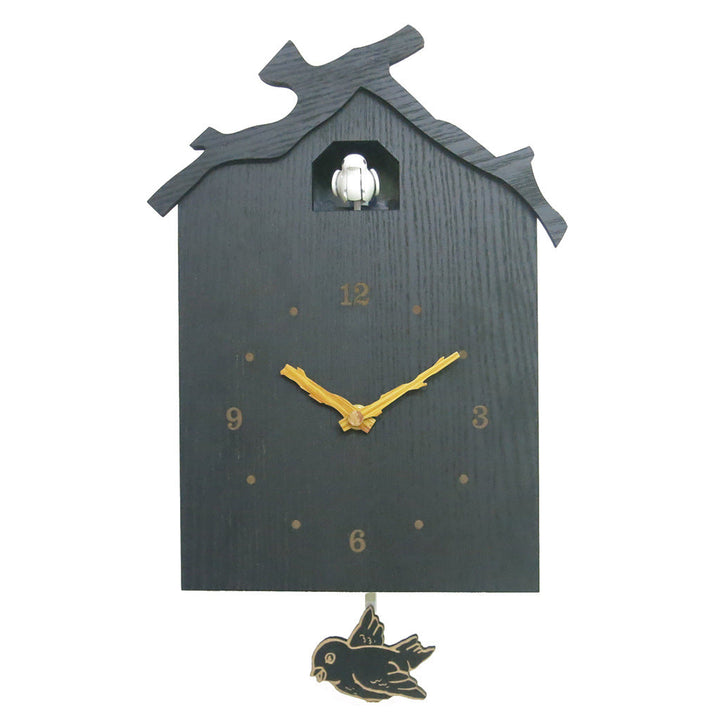 Lisslune | Cuckoo Pendulum Wall Clock for the Living Room 12 Inch