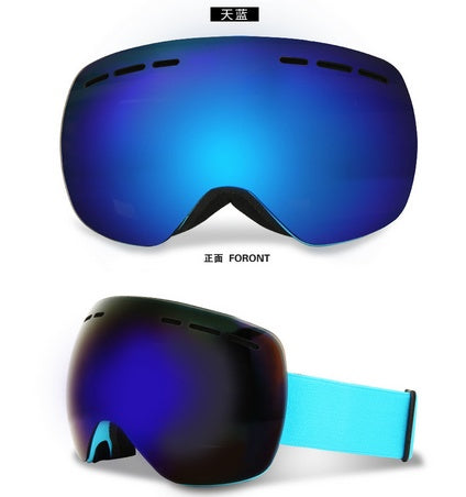Lisslune | Ski Goggles, Winter Snow Sports Snowboard Goggles with Anti-Fog UV Protection for Men Women Youth Snowmobile Skiing Skating Mask