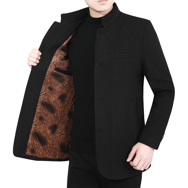 Men's elegant jacket made of padded fabric with lining Lisslune