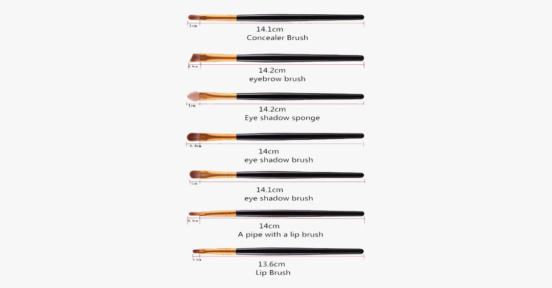 Lisslune | Essential 20 Piece Brush Set