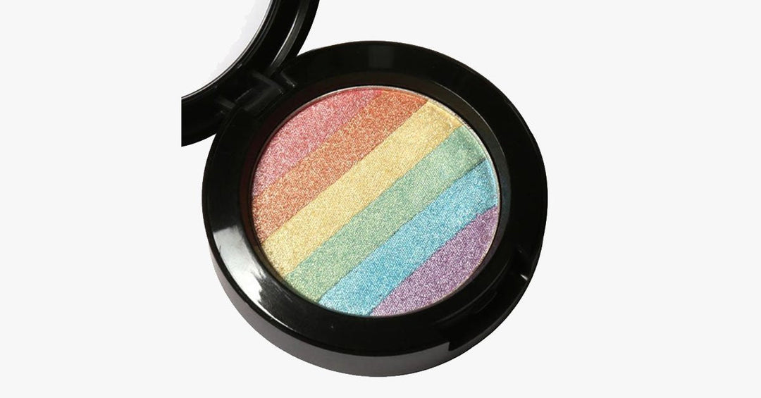 Lisslune | Rainbow Prism Highlighter – Get colorful with colors of the rainbow