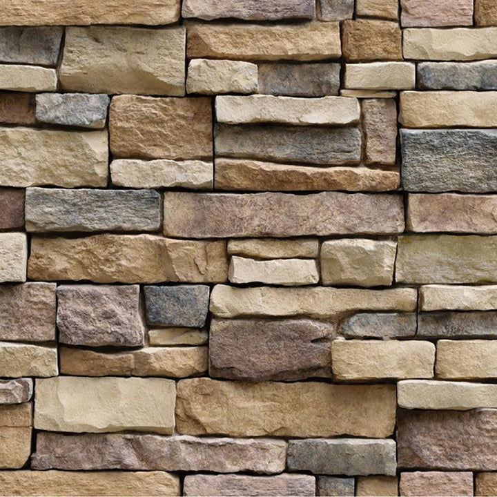 Lisslune | Vintage Brick 3D Self-Adhesive Wallpaper Decal for Home Makeover