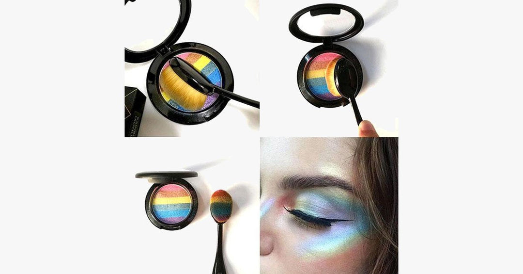 Lisslune | Rainbow Prism Highlighter – Get colorful with colors of the rainbow