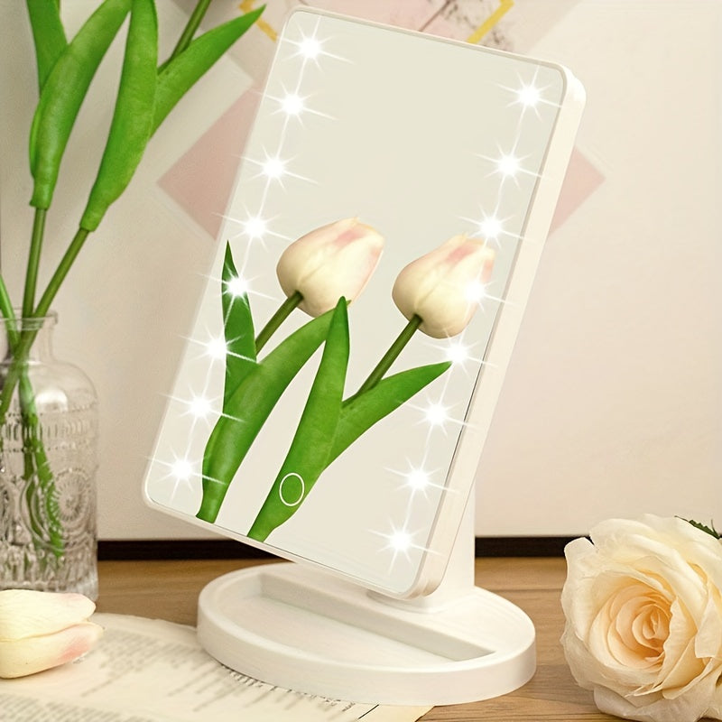 Lisslune | GlowPerfect - 16LED Adjustable Makeup Mirror