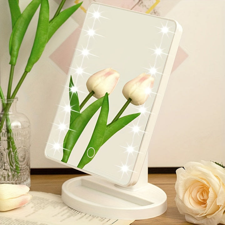 Lisslune | GlowPerfect - 16LED Adjustable Makeup Mirror