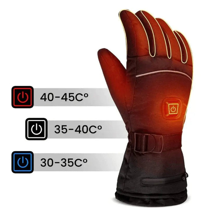 Lisslune | Electric Heated Winter Gloves – Adjustable Heat and Touchscreen Compatible