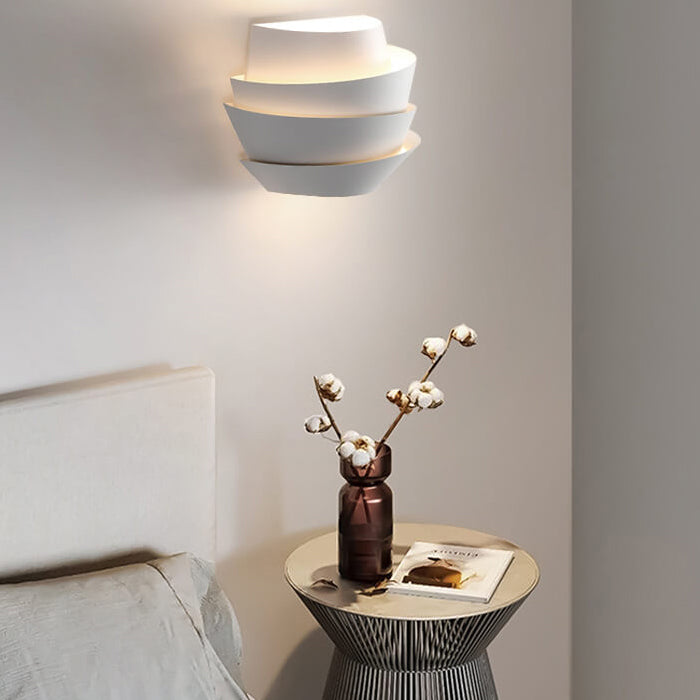 Lisslune | NordGlow Dual Light Wall Sconce – Scandinavian Style Iron Wall Lamp for Modern Interiors