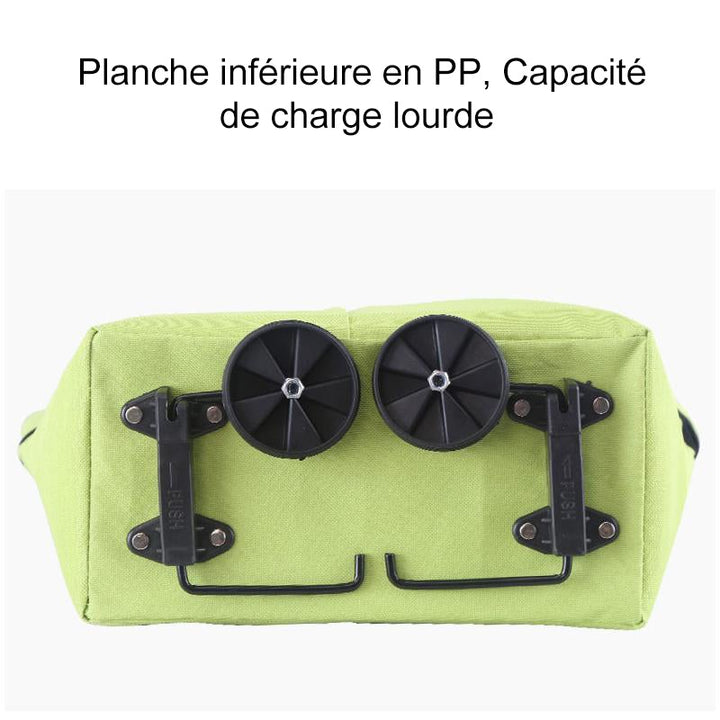 Lisslune | Foldable shopping bag with wheels