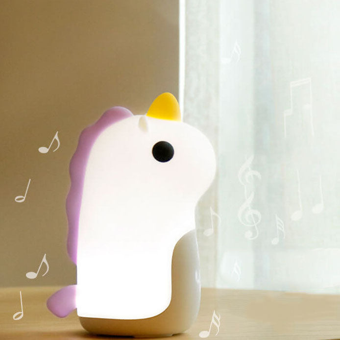 Lisslune | Unilora DreamLight Alarm Clock | Unicorn Design | Timer & LED Night Light | Nursery Decor