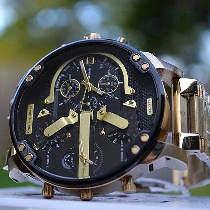 Lisslune | Stainless Steel Chronograph Quartz Watch