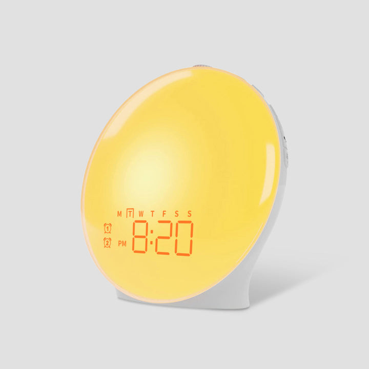 Lisslune | LumiRise - Smart Sunrise Alarm Clock with Gentle Wake-Up Function