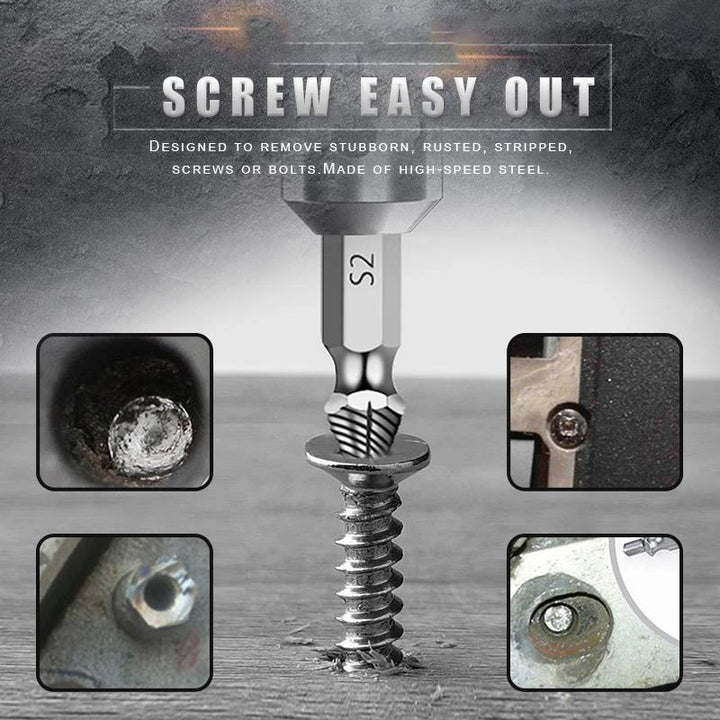 Lisslune | Screw Remover (4 pieces/5 pieces/6 pieces)