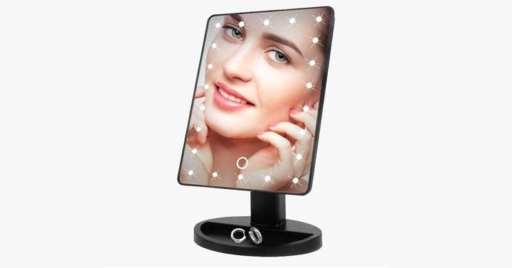 Lisslune | LED Sensor Makeup Mirror with 180-Degree Swivel Function - Use it your way