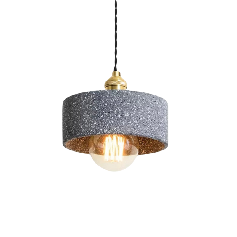 Lisslune | UrbanLume – Modern Cement Hanging Lamp