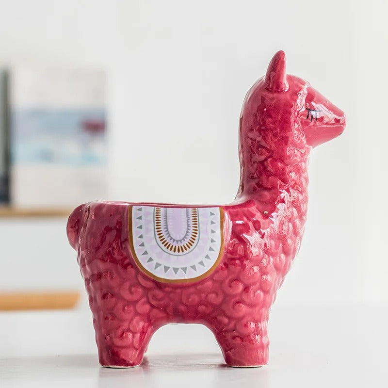 Lisslune | AlpacaSprout - Beautiful alpaca succulent pot for your room