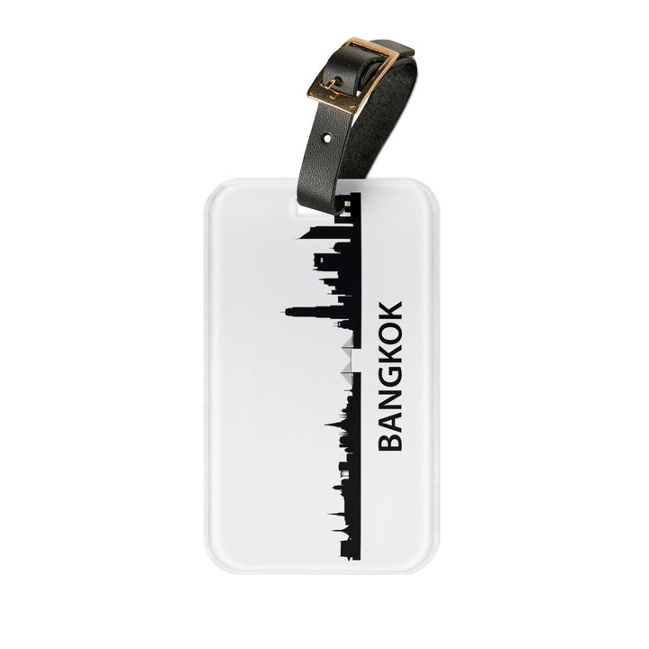 Lisslune | Elegant Personalized Acrylic Luggage Tag: Maison d'Elite Travel Accessory