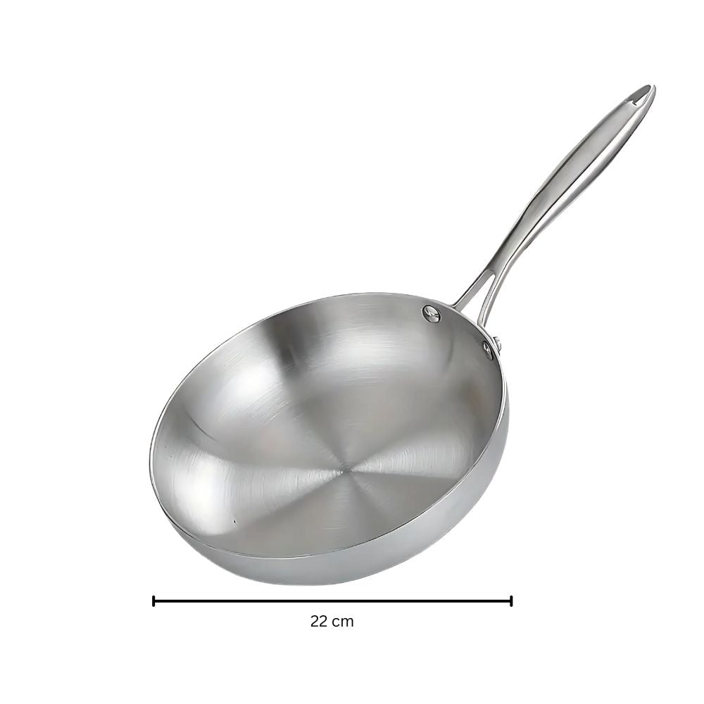 Lisslune | Stainless Steel Frying Pan