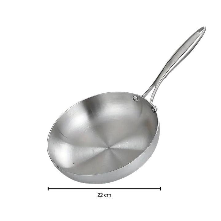 Lisslune | Stainless Steel Frying Pan