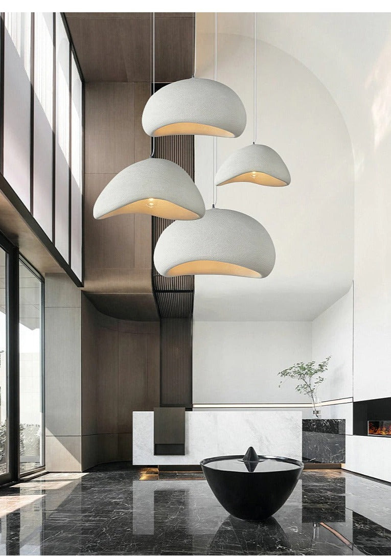 Lisslune | Japanese Wabi-Sabi Modern Minimalist Dining Room Chandelier Living Room & Bedroom Bar Hanging Decoration Lamp